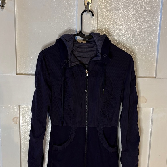 lululemon athletica Jackets & Blazers - Lululemon Athletica Dark Blue Utility Jacket